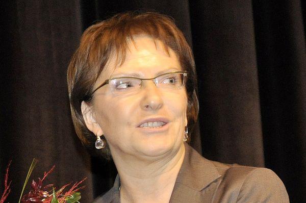 Liderka listy minister zdrowia Ewa Kopacz