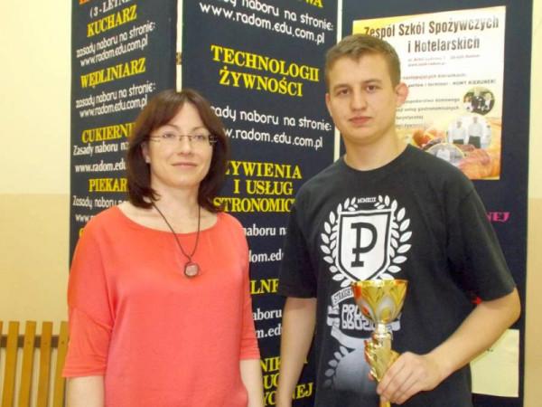 Katarzyna Kusio i Jakub Woźniak, fot. Radio Plus Radom