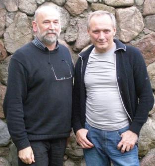 Uładzimir Niaklajew (z prawej) i Wojciech Pestka