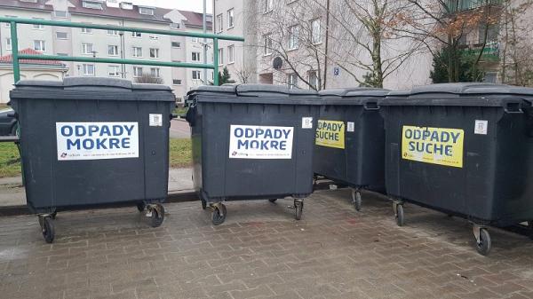 Pojemniki na odpady w Radomiu są podzielone na dwa rodzaje