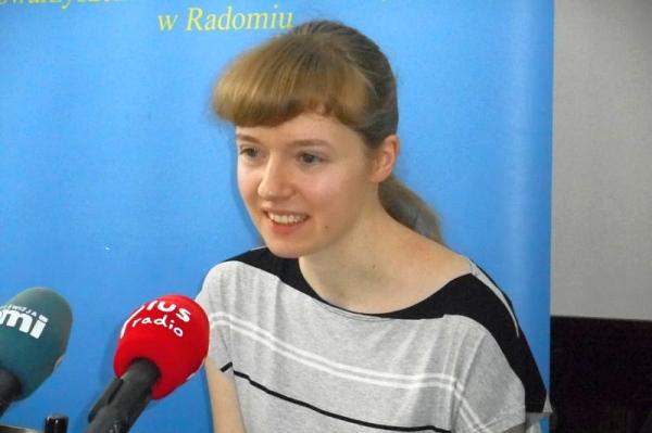 Katarzyna Zych. Foto: Radio Plus Radom