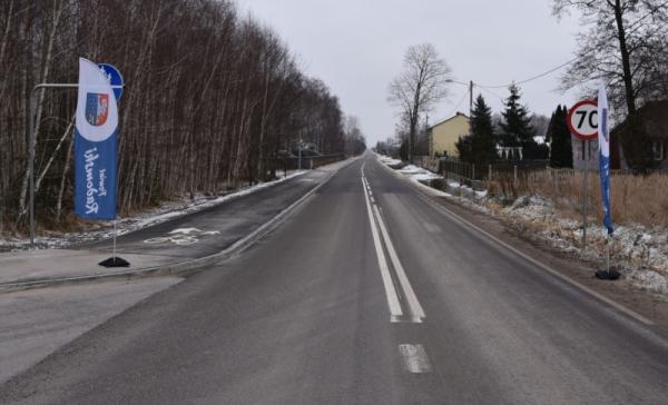 Droga powiatowa z Gulina do Wsoli oddana do użytku