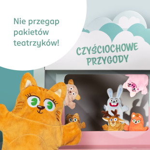 Czyściochowa Akademia. Darmowy gigapakiet z teatrzykiem i pacynkami dla dzieci 