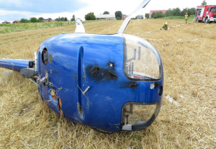 Wypadek śmigłowca pod Iłżą. Jest wstępny raport Komisji