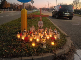 ul. Warszawska w miejscu wypadku 16-letniej Róży