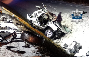 Śmiertelny wypadek na krajowej 50. Nie żyją dwie osoby