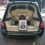 Pogrzeb radnego Jana Pszczoły. 