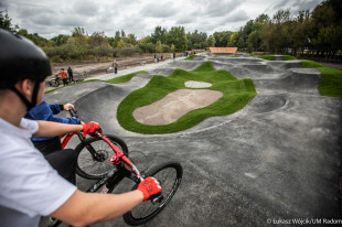Pumptrack na radomskich Borkach