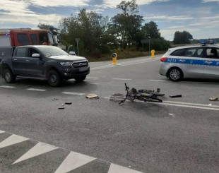 Wypadek w Krępie Kościelnej