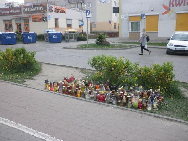 Miejsce w pobliżu Auli, gdzie pobity został 19-letni Maciej Mieśnik.