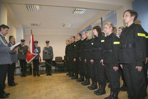 Ślubowanie nowych policjantów. Fot. arhciwum KWP