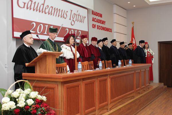 Rozpoczęcie roku 2011-2012 w Wyższej Szkole Handlowej