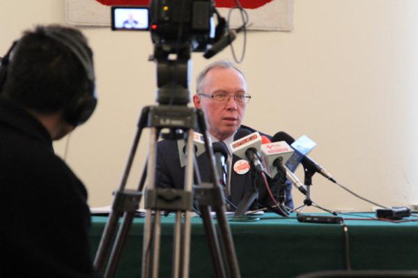 Jacek Kozłowski - wojewoda mazowiecki. Foto: Bartosz Wiatrak