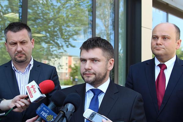 W środku Marek Jadachowski, prezes ASSG. Foto: Bartosz Wiatrak