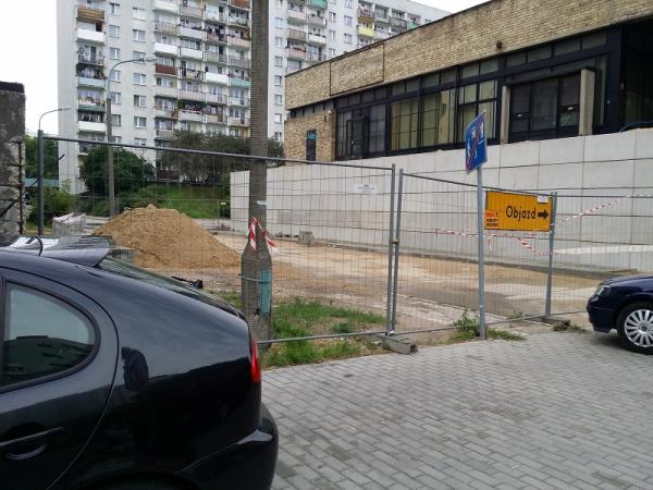 Zdjęcie remontu kładki na ul. Komandosów, autor: czytelnik