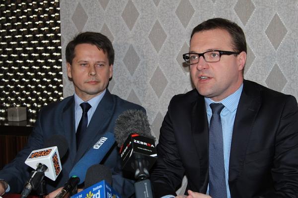 Od lewej: Wojciech Bernat, Radosław Witkowski