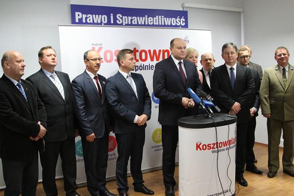Radni z list PiS popierają Andrzeja Kosztowniaka