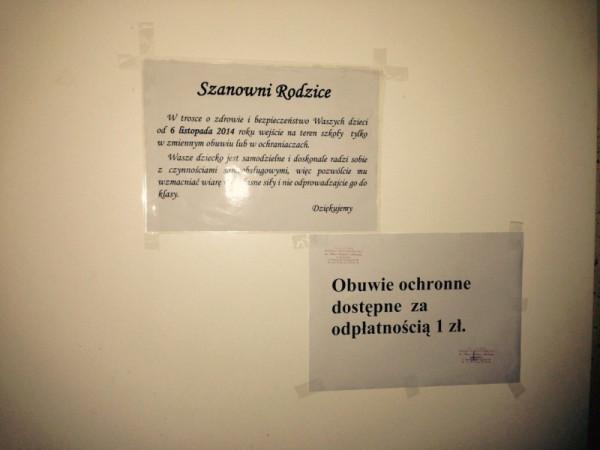 Ogłoszenie, które zbulwersowało grupę rodziców uczniów PSP 2 