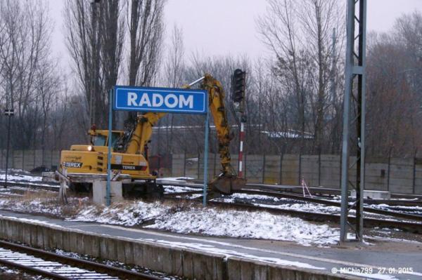 Foto: Kolej na Radom - Facebook, fot. Michał Jeżyna