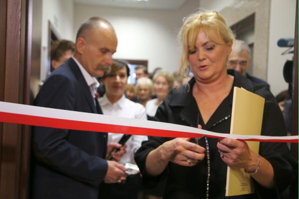 Dr Małgorzata Janik Podgórska i prof. Krzysztof Podgórski otwierają swoją nową poradnię