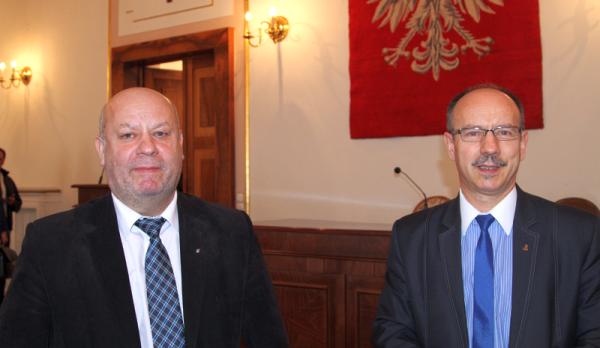 Leszek Pożyczka i Ryszard Fałek