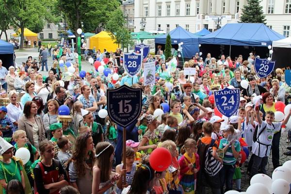 Festyn ekologiczny organizowany przez RADKOM w 2014 r.
