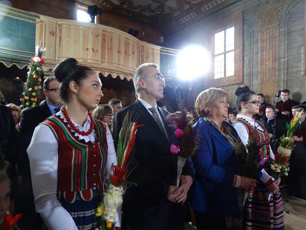 Anna Komorowska w Muzeum Wsi Radomskiej
