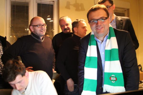 Radosław Witkowski zaraz po ubiegłorocznych, wygranych dla siebie, wyborach prezydenckich