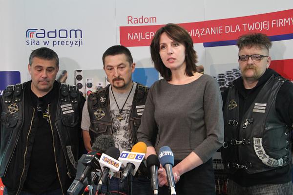 Od lewej: Sławomir Chojnacki, Robert Sznajder, Anna Białkowska i Jarosław 