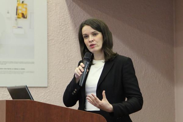 Inese Sulzanoka, przedstawicielka łotewskiej agencji inwestycyjnej 