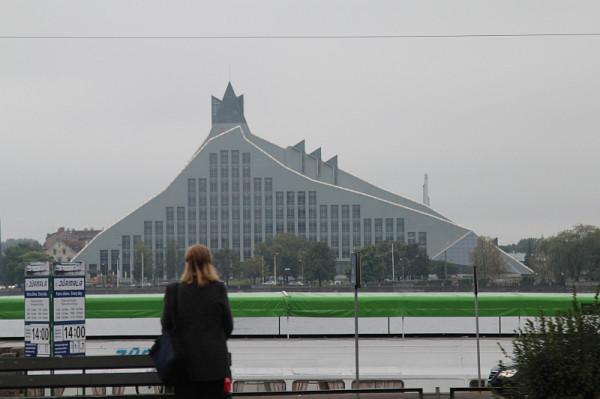 Biblioteka Narodowa położona nad Dźwiną oddana do użytku w ubiegłym roku. To tu odbywały się posiedz