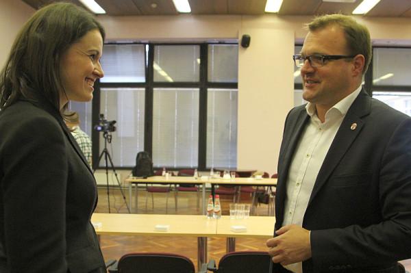 Radosław Witkowski w rozmowie z Inese Sulzanoką z Łotewskiej Agencji Inwestycji i Rozwoju