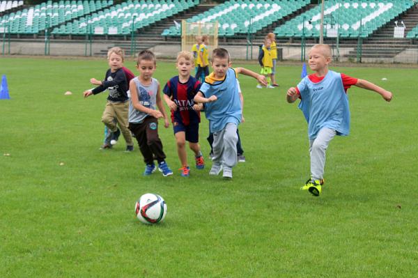 Takiej ambicji i radości z gry można tym maluchom tylko pozazdrościć