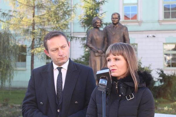 Paweł Rabiej oraz Katarzyna Kalinowska