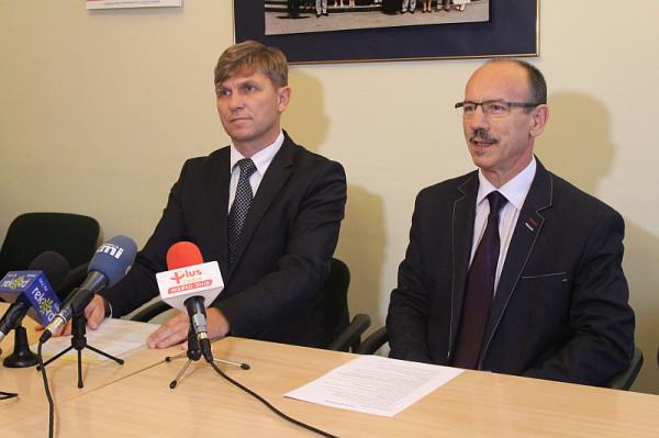 Od lewej: Krzysztof Sońta, Ryszard Fałek