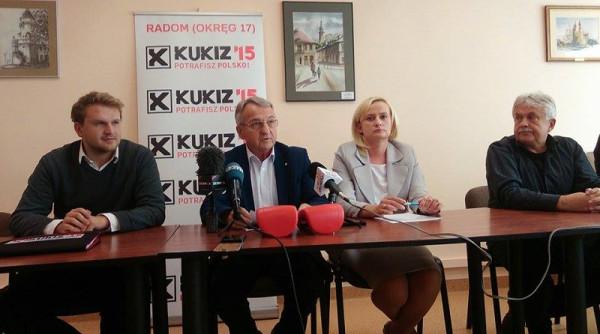 Od lewej: Marcin Nowak, Dariusz Grabowski, Karolina Krawczuk i Jerzy Mieśnik