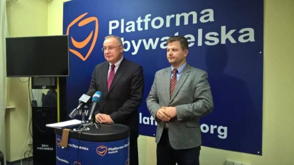Od lewej: Marek Wikiński, Jerzy Zawodnik