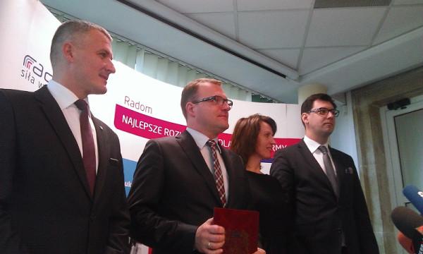 Nowi wiceprezydenci zastąpią Annę Białkowską, która została posłanką i Rafała Rajkowskiego, który od
