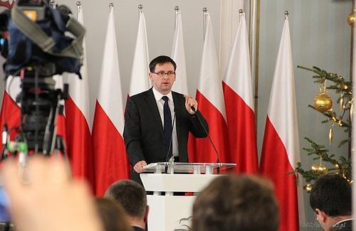 Na zdjęciu szef ARiMR Daniel Obajtek. <br> Foto: blogpress.pl