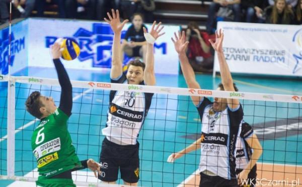 Czarni 3:1 AZS Częstochowa. Foto: wksczarni.pl
