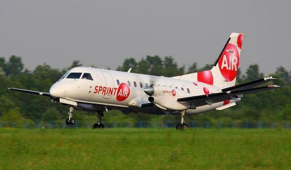 Saab 340 w barwach SprintAir. Foto: materiały promocyjne