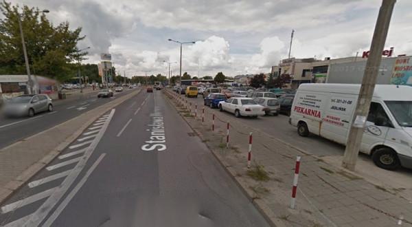 Lokalizacja nowego przystanku, proponowana przez 