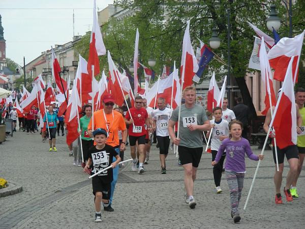 Na trasie ubiegłorocznego Biegu Flagi