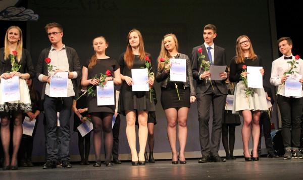 Laureaci w kategorii szkół gimnazjalnych i ponadgimnazjalnych