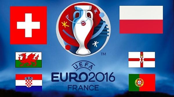15:00 Szwajcaria-POLSKA; 18:00 Walia-Irlandia Północna; 21:00 Chorwacja-Portugalia. Czas na typowani