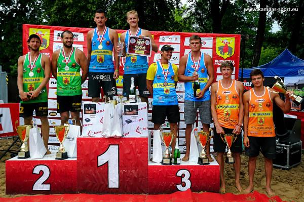 Zwycięzcy Lewiatan Beach Ball Przysucha 2016