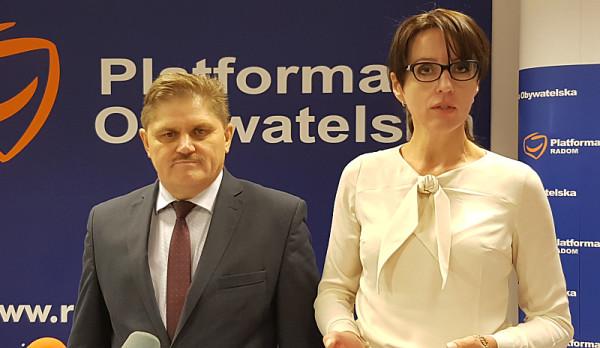 Od lewej: Leszek Ruszczyk, Anna Białkowska