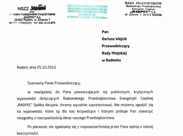 Nagłówek listu 