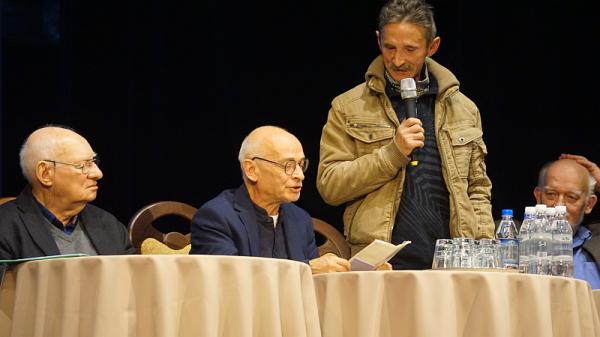 Od lewej: Jacek Bocheński, Jan Lityński, Ryszard Szałacki, Mirosław Chojecki