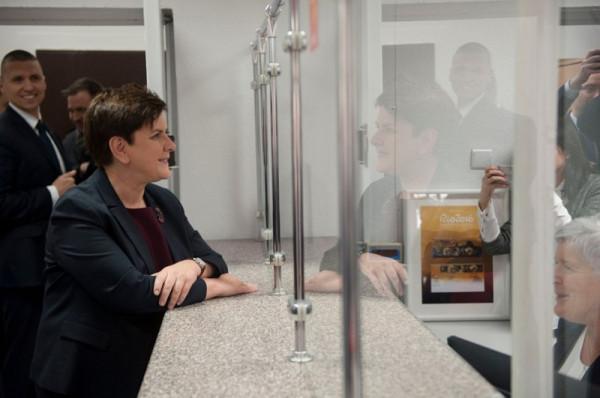 Beata Szydło w gminie Gózd k. Radomia. Foto: premier.gov.pl